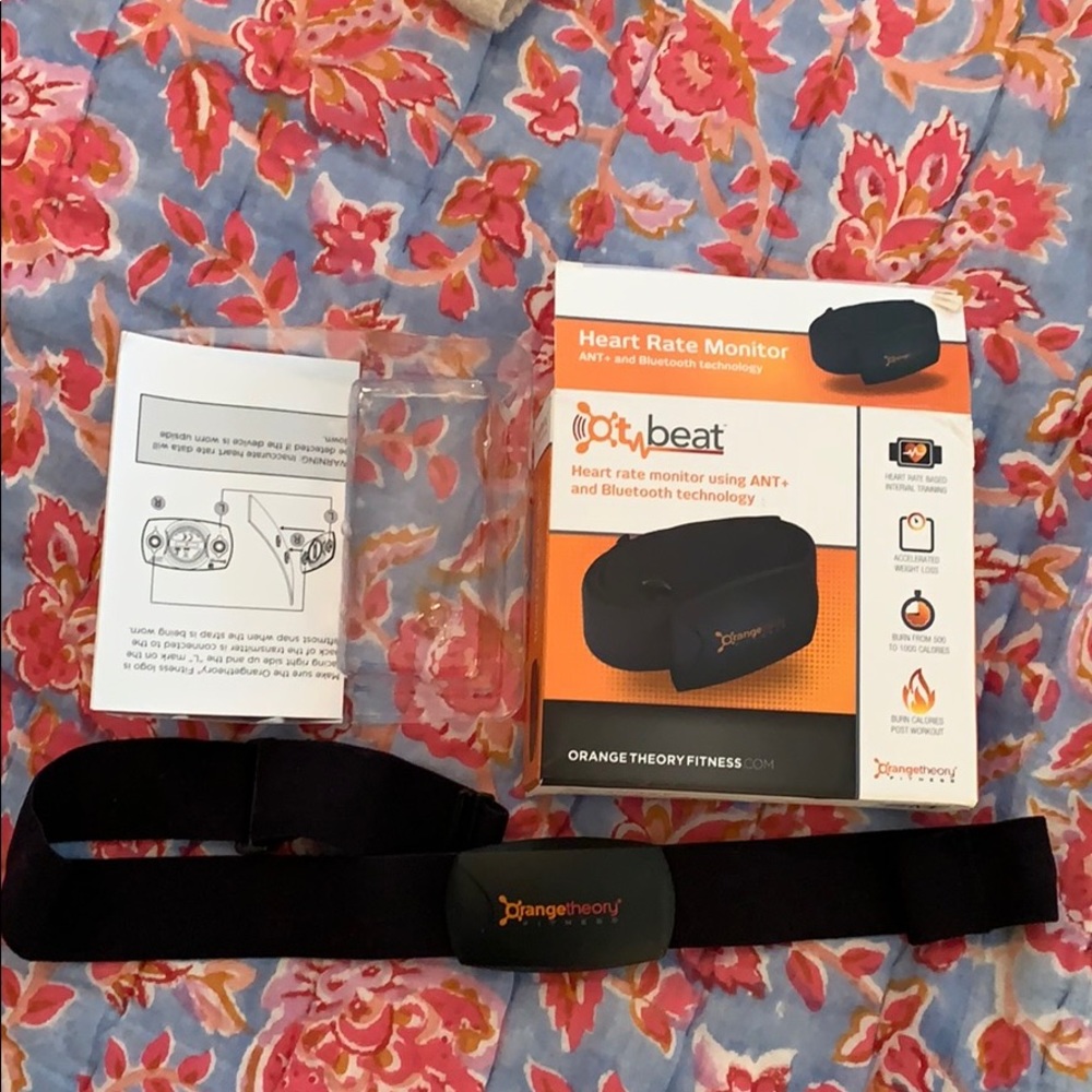 Orange Theory Chest Heart Rate Monitor S/M